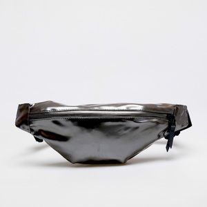 Rains Bum Bag Mini - Holographic Steel